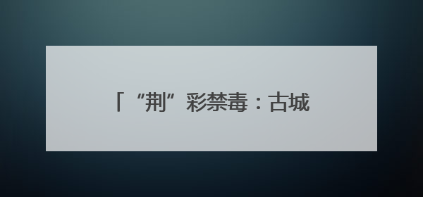 “荆”彩禁毒：古城织就全民禁毒新图景