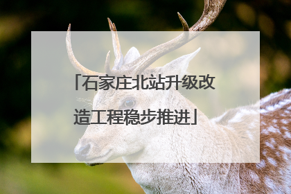 石家庄北站升级改造工程稳步推进