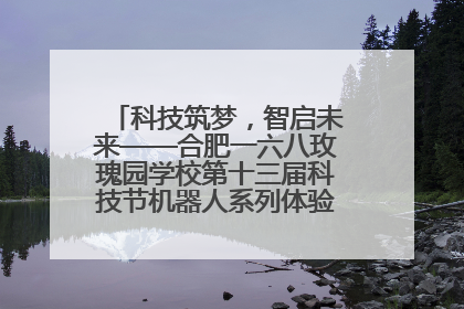 科技筑梦，智启未来——合肥一六八玫瑰园学校第十三届科技节机器人系列体验赛燃动校园