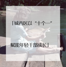 城西区以“十个一”赋能年轻干部成长