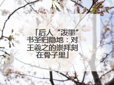 后人“泼墨”书圣归隐地：对王羲之的崇拜刻在骨子里