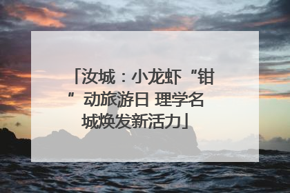 汝城：小龙虾“钳”动旅游日 理学名城焕发新活力