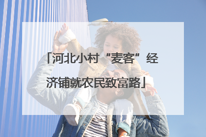 河北小村“麦客”经济铺就农民致富路