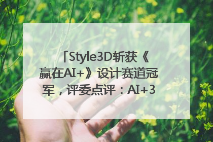 Style3D斩获《赢在AI+》设计赛道冠军，评委点评：AI+3D技术世界第一